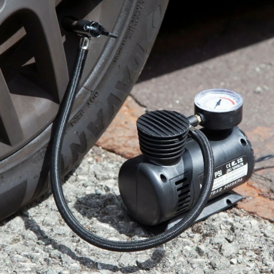 Compresor De Aire Para Llantas Auto 12v