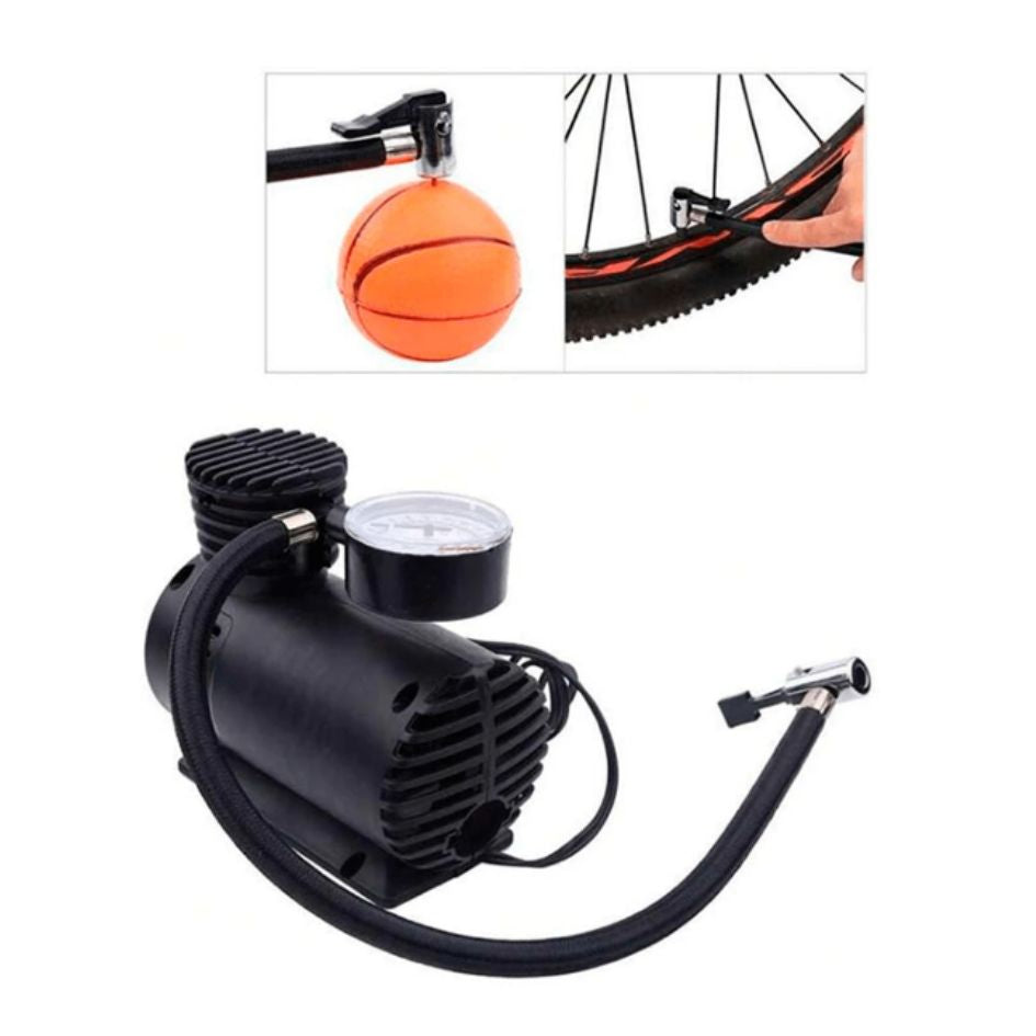 Compresor De Aire Para Llantas Auto 12v
