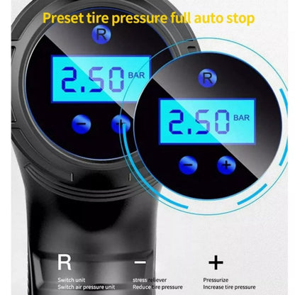Compresor Inflador Led Automatico