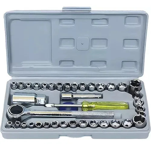 Kit 40 Juego De Herramientas Mecanica Da