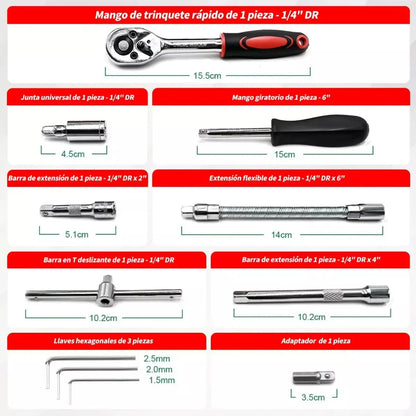 Herramientas Mecanicas De Llave 46pz