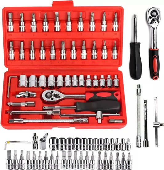 Herramientas Mecanicas De Llave 46pz